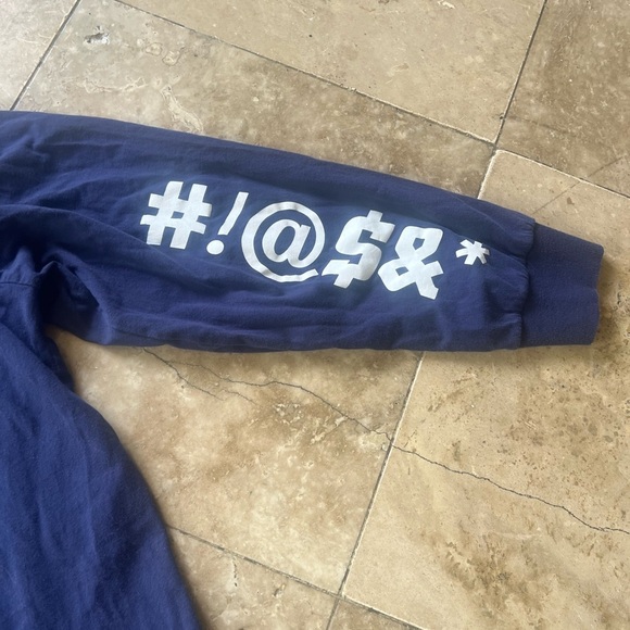 Donald Duck, Disney men’s crewneck long sleeve XXL good condition navy/white - Picture 2 of 7